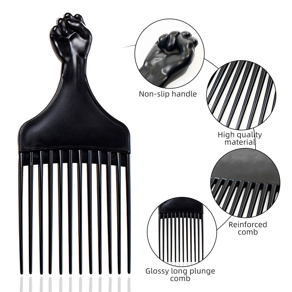 Soft 'N Style afro braid-styling comb for braids and chunky textures.