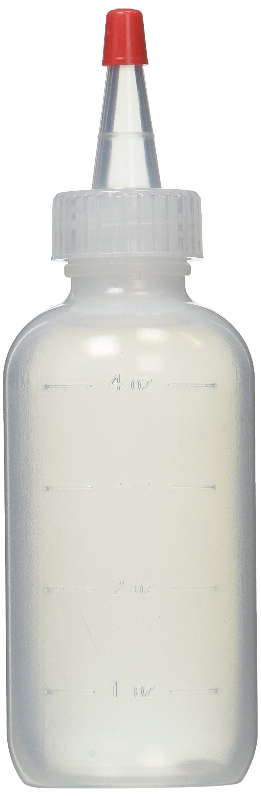 Soft 'N Style applicator bottle with measuring scales for precise dispensing.
