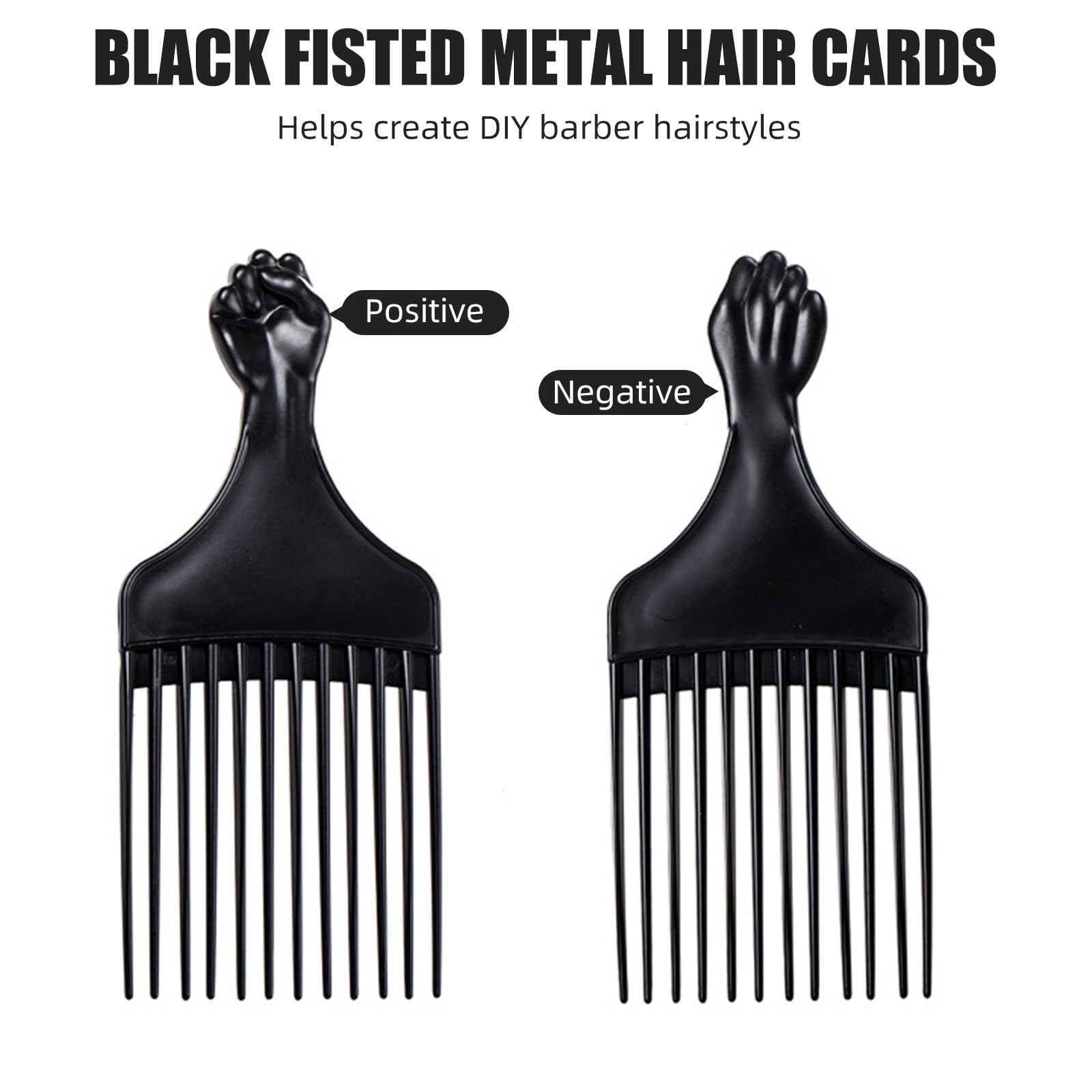 Soft 'N Style black fist-handle detail showing ergonomic grip.