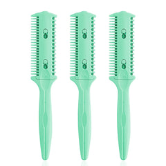 Soft 'N Style double-headed razor comb for precise trimming and styling