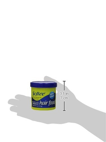 Ingredientes naturales de Softee Hair Food nutren sin grasa excesiva.