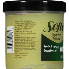 Tratamiento Softee Cabello Aplicacion: masaje suave para cuero cabelludo y mayor manejabilidad.