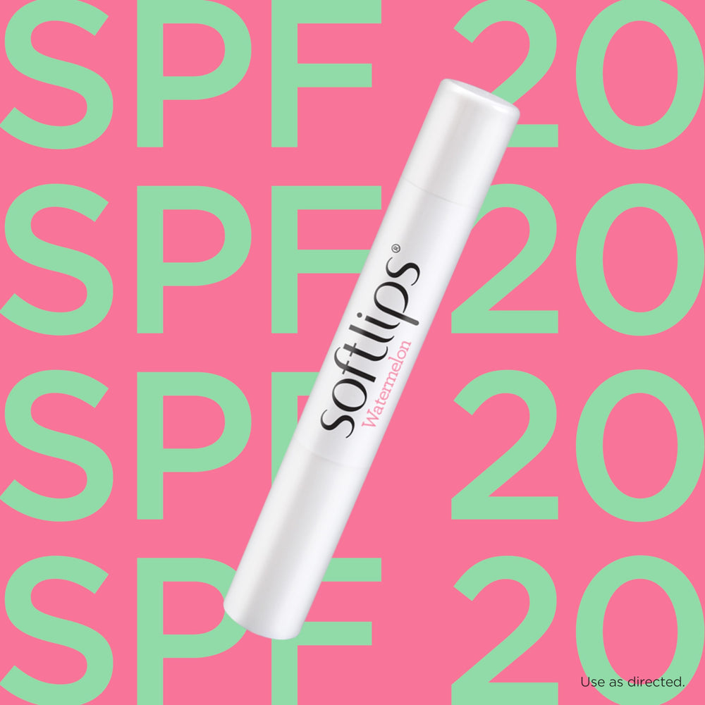 SoftLips sandía, aplicación precisa para labios con textura cremosa y agradable.