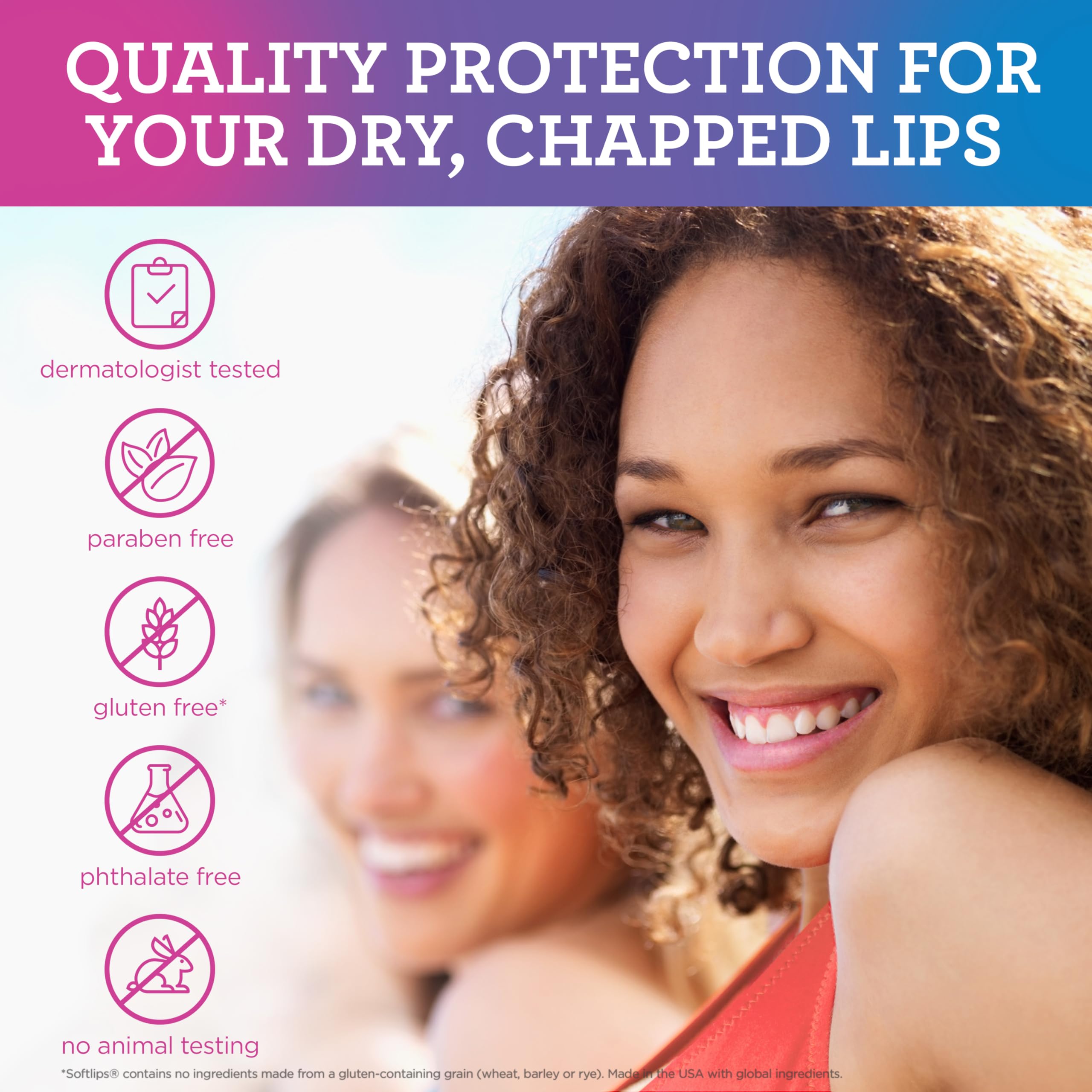SoftLips Cherry flavor balm delivers smooth glide for daily lip care