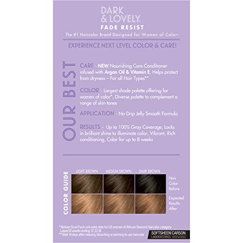 SoftSheen-Carson Dark and Lovely Honey Blonde gloves for easy, mess-free color application.