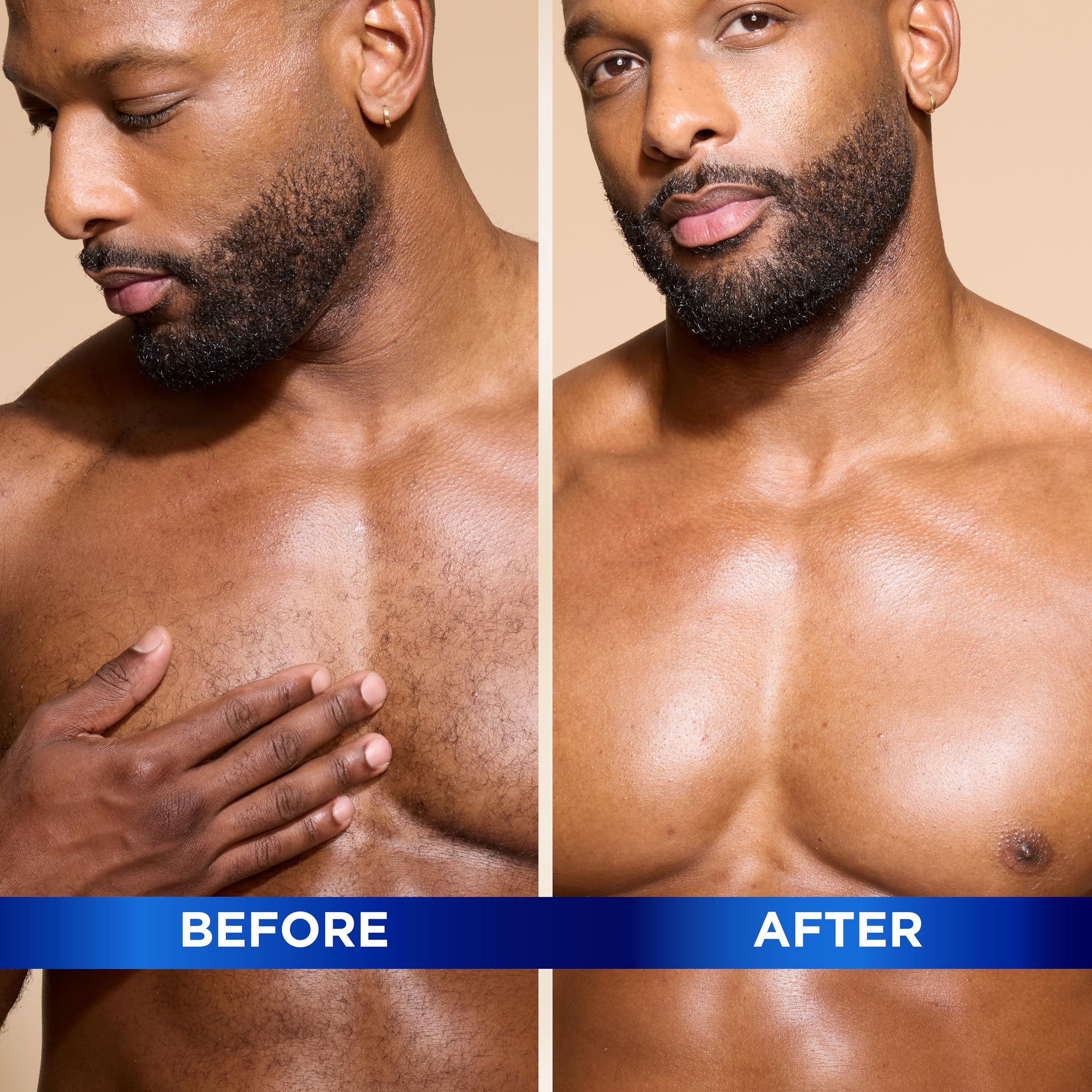 SoftSheen-Carson Razorless Cream suitable for all beard types and shaved-head looks.