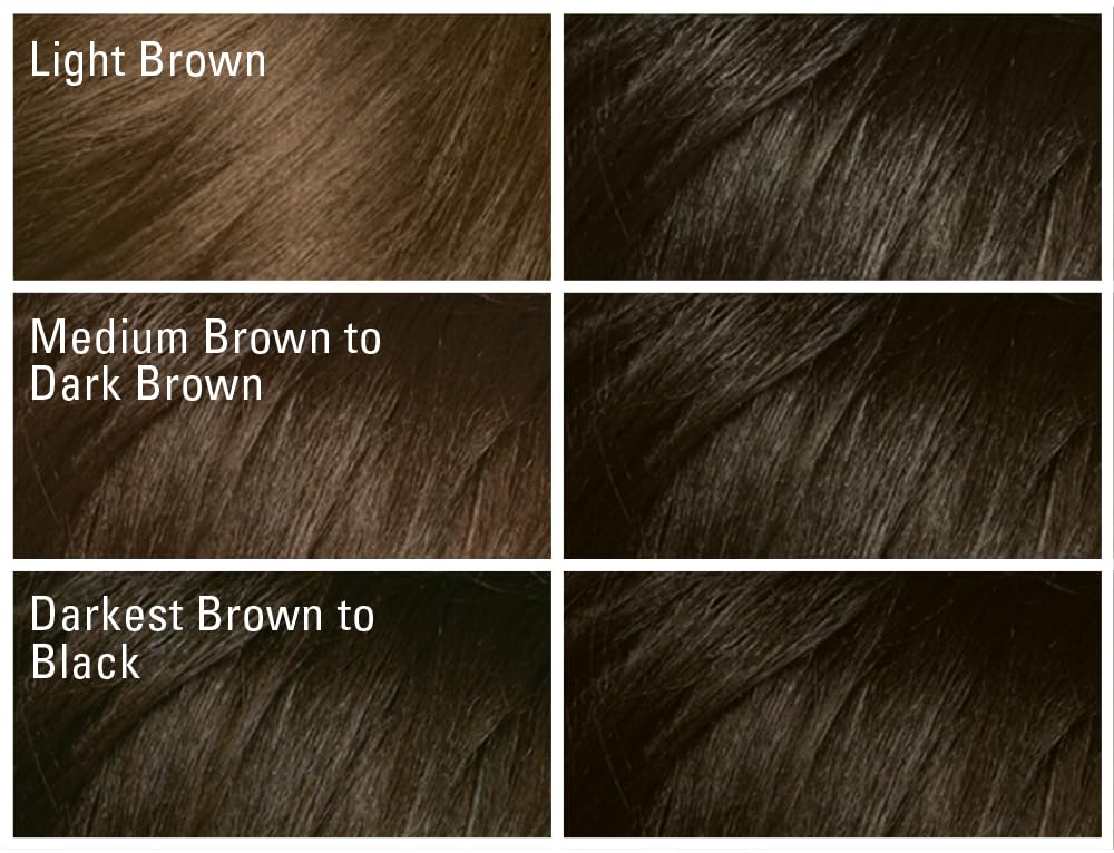SoftSheen Dark and Lovely Rich Conditioning Color application demonstrates color precision and even coverage.