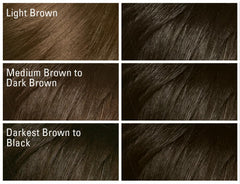 SoftSheen Dark and Lovely Rich Conditioning Color application demonstrates color precision and even coverage.