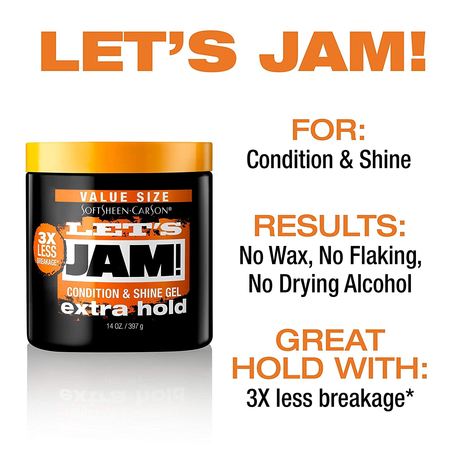 SoftSheen Lets Jam gel definición para rizos y bordes
