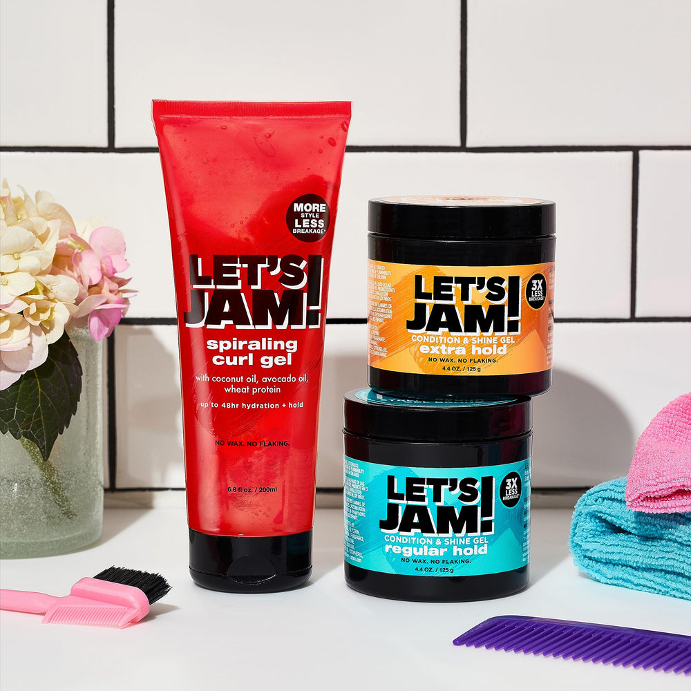 SoftSheen Let's Jam textured hair hold and frizz control