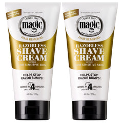 SoftSheen Magic Razorless cream bottle for at-home depilation