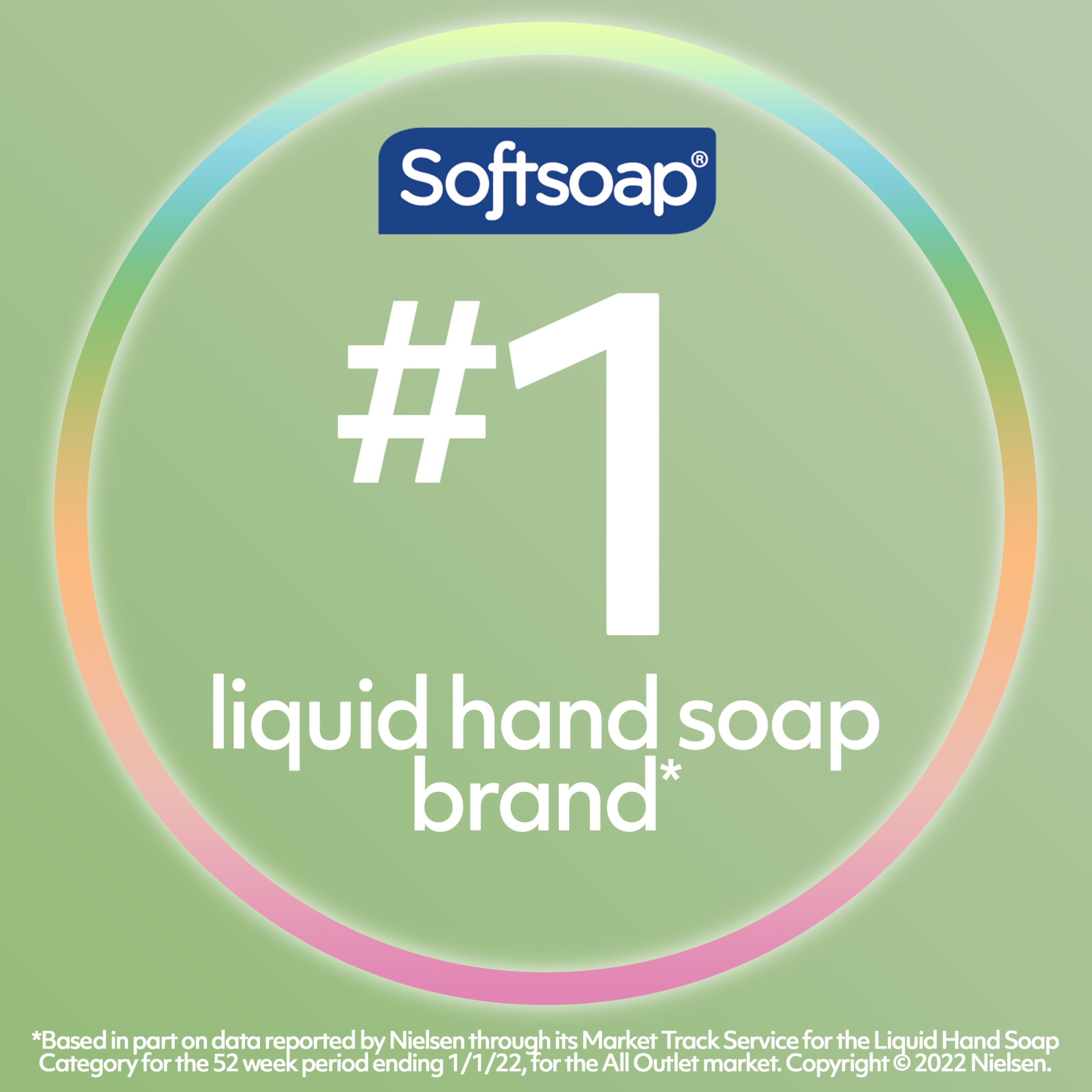 Refill bottle of Softsoap Fresh Citrus for mess-free bathroom and kitchen refills