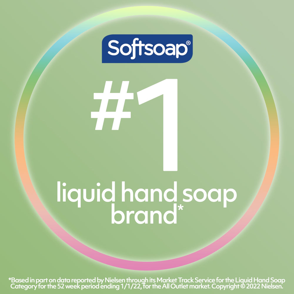 Refill bottle of Softsoap Fresh Citrus for mess-free bathroom and kitchen refills