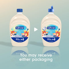 Softsoap aroma vainilla leche coco para experiencia de lavado agradable