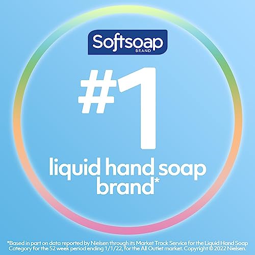 Softsoap bulk gallon packaging highlighting eco-friendly refill option for offices and homes.