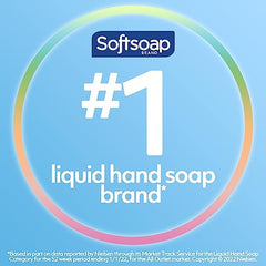 Softsoap bulk gallon packaging highlighting eco-friendly refill option for offices and homes.