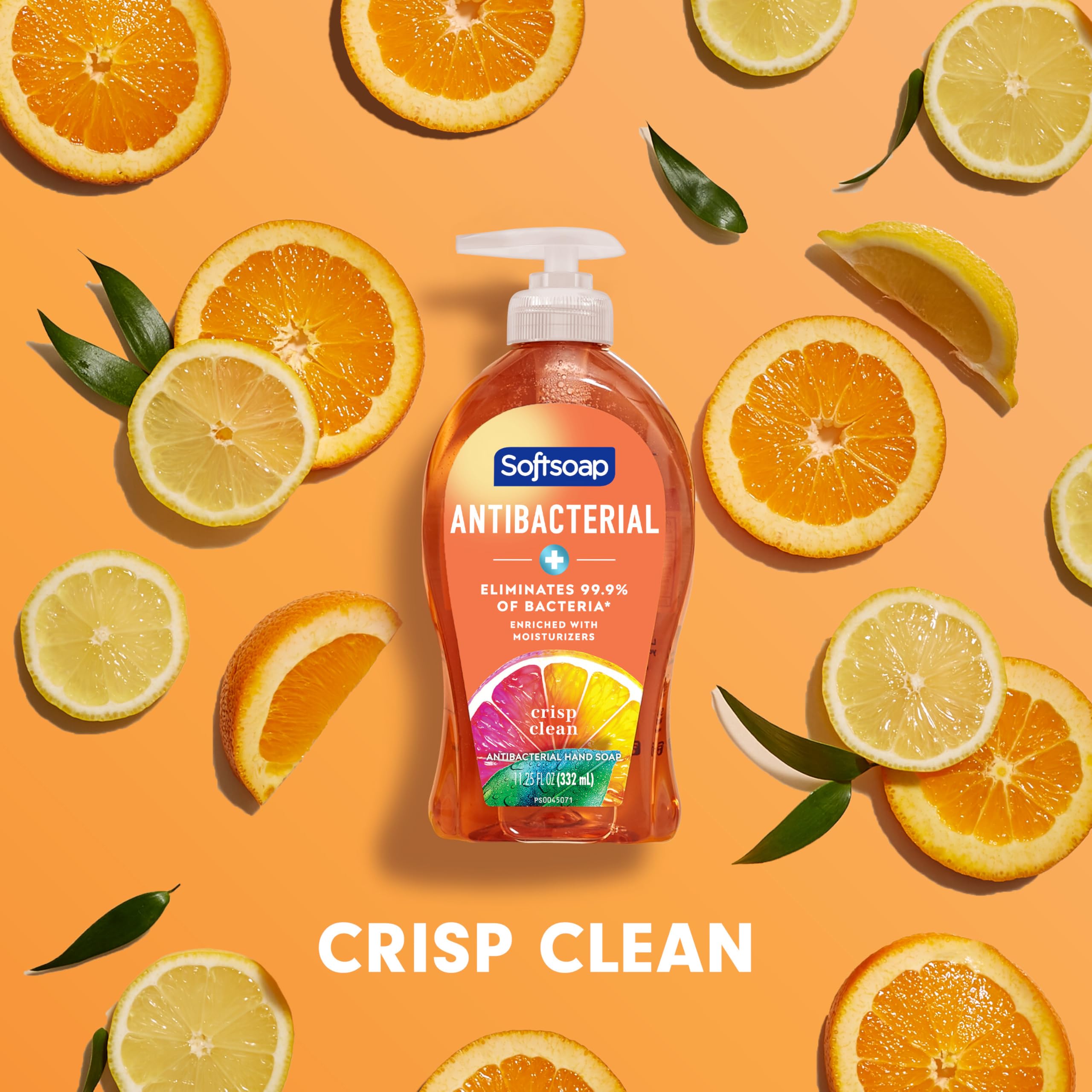 Softsoap jabón antibacterial líquido, paquete de 6 botellas para uso continuo