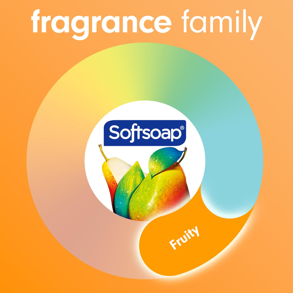 Softsoap jabón antibacterial líquido, fórmula sin parabenos ni ftalatos para piel sensible