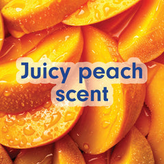 Softsoap Juicy Peach kitchen sink setup ready for quick cleanups.