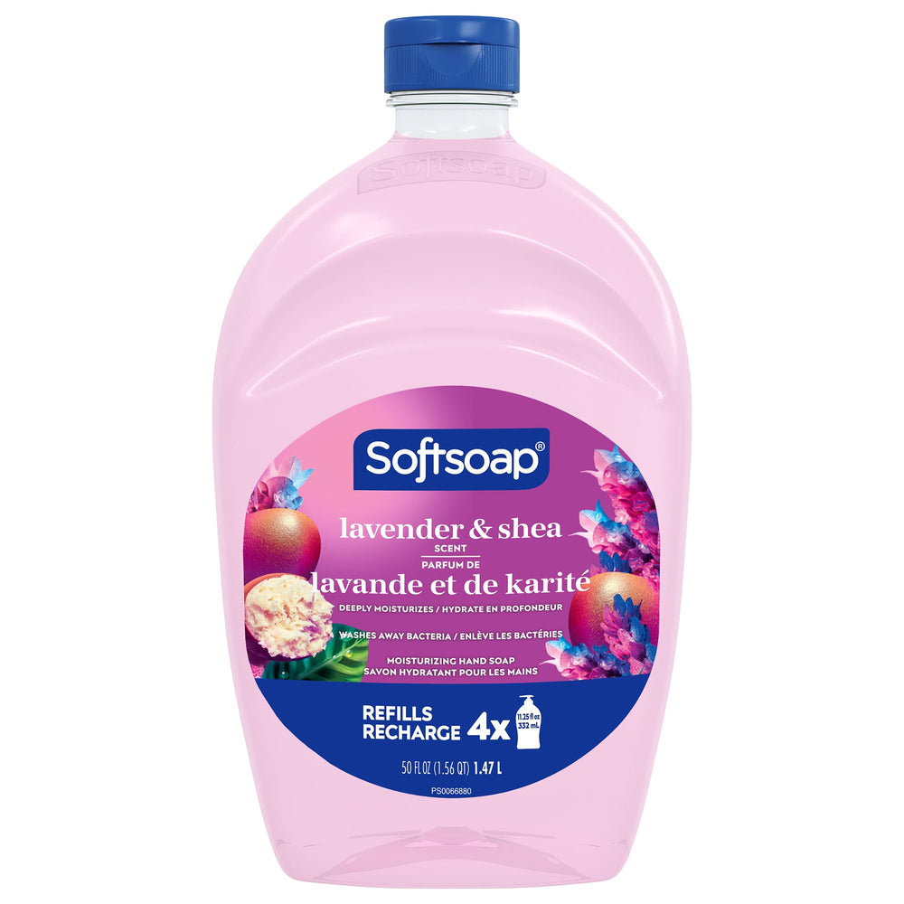 Softsoap recarga jabón manos, botella 50 oz ideal para uso diario