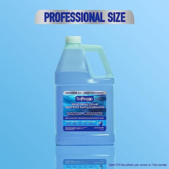 Softsoap refreshing clean scent bottle emitting a bright, inviting fragrance during washing.