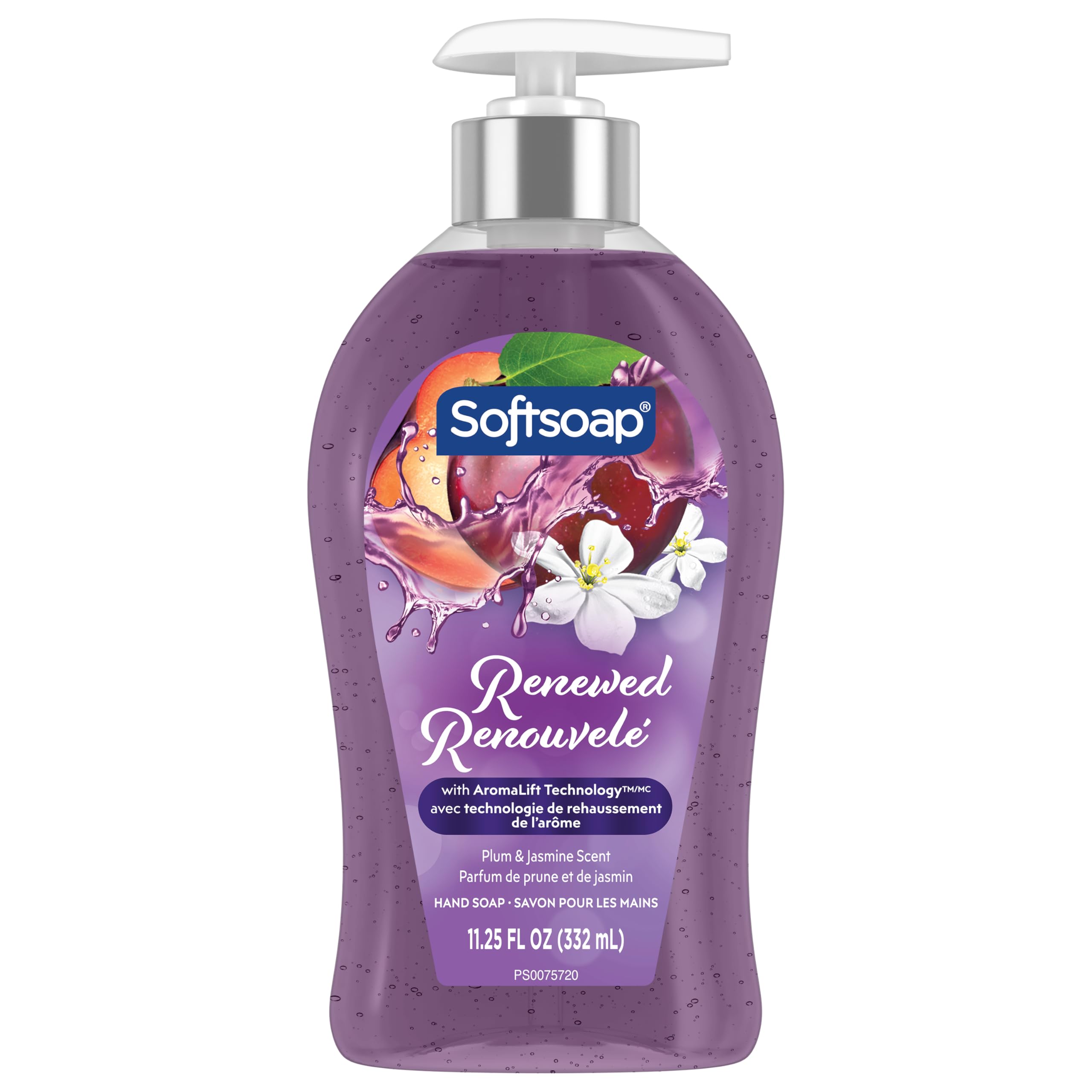Softsoap Renovado Jabon Liquido libre de parabenos para uso diario.