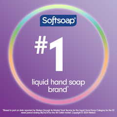 Softsoap Renovado Jabon Liquido con Tecnologia AromaLift para mejorar la experiencia sensorial.