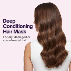 sohl-I.D. Hair Mask application on hair strands, delivering deep hydration during styling.