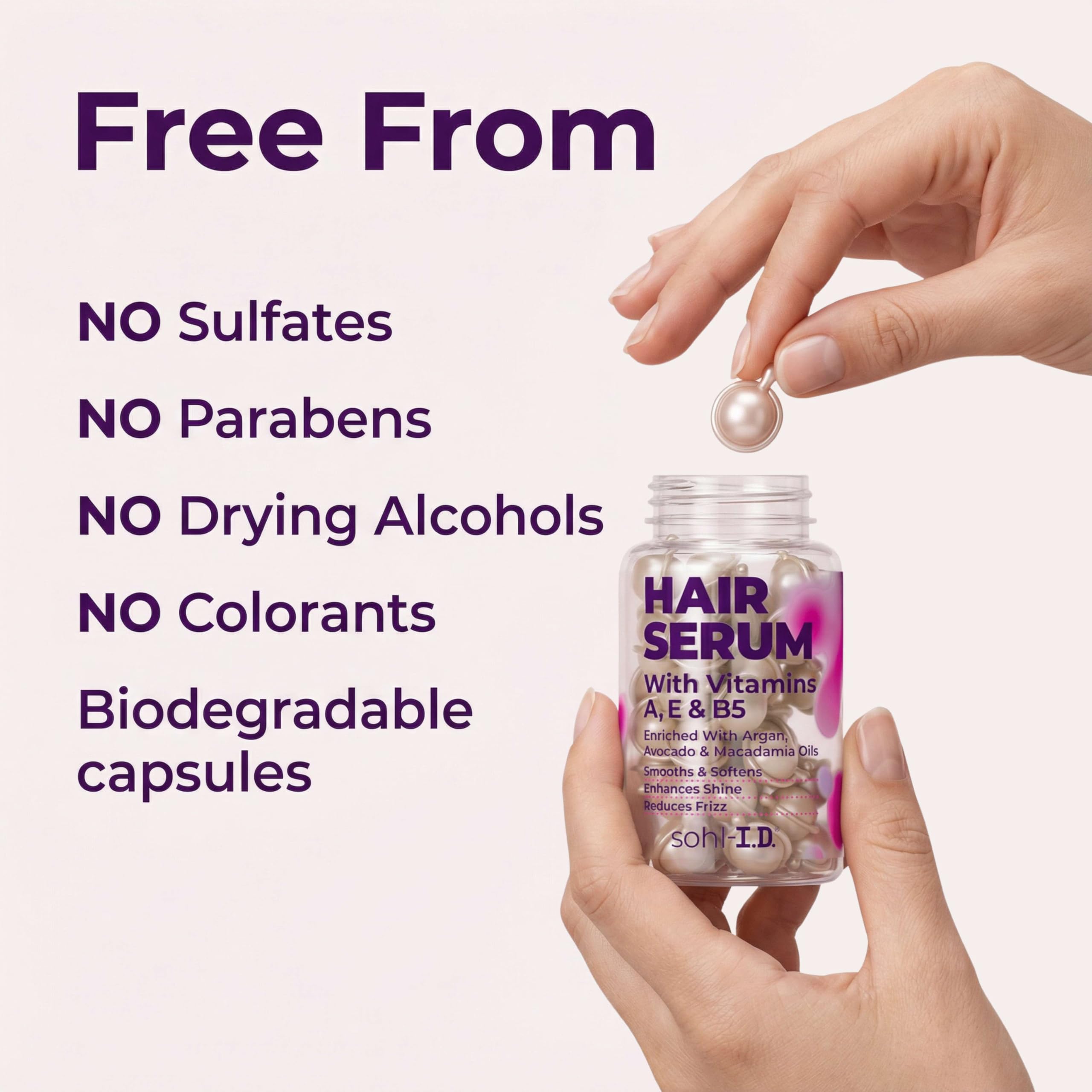 sohl-i.d. hair serum vitamin-e and pro-vitamin-b5 benefits