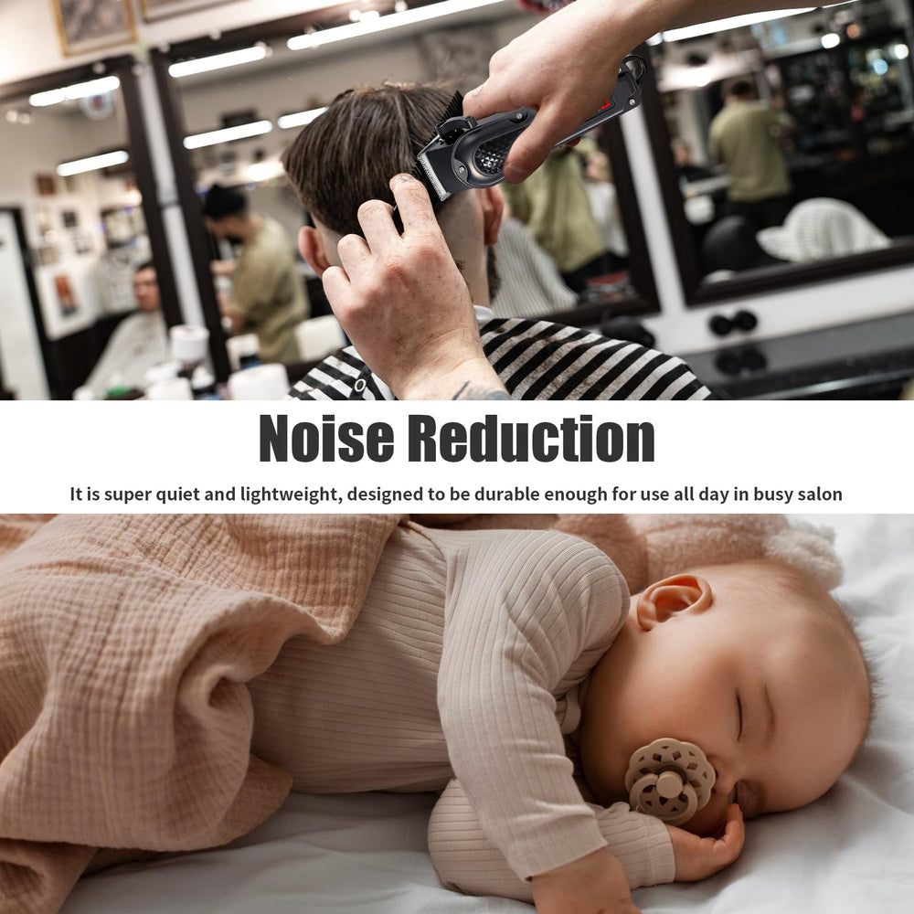 Soieho Professional Hair Clipper USB cables ensure easy charging anywhere.
