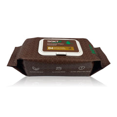 SOKTH green soap tattoo wipes packaging showing convenient all-in-one solution
