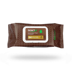 Natural, skin-friendly SOKTH tattoo wipe for gentle cleansing
