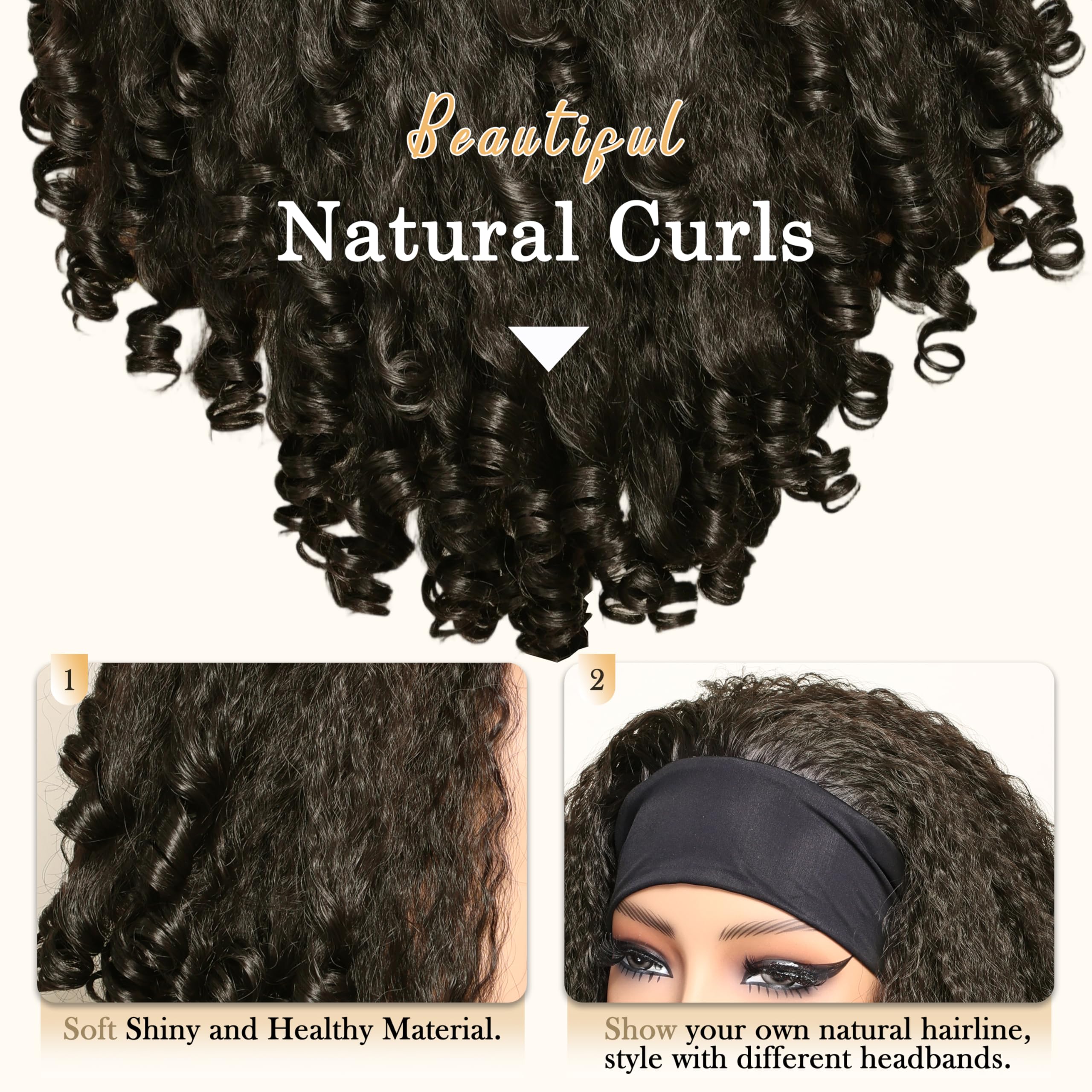 SOKU heat-resistant fibers up to 350F for versatile styling options.