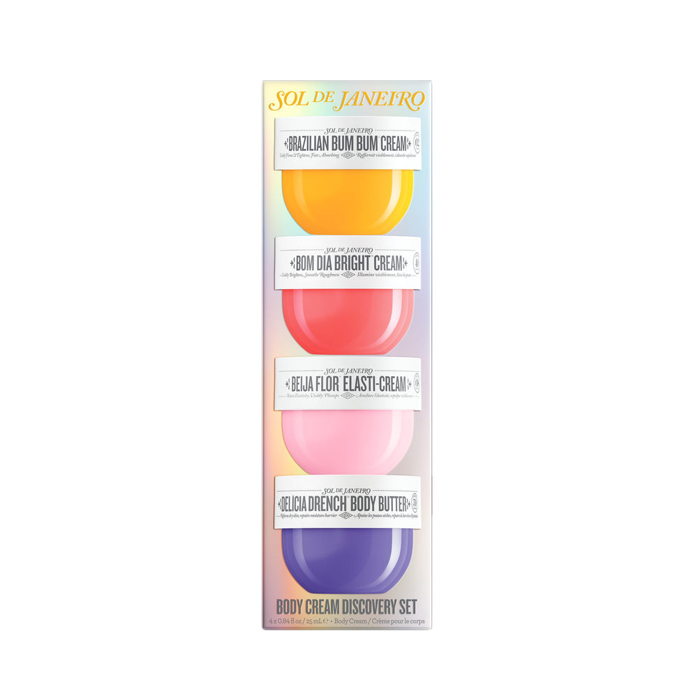 Sol de Janeiro Beija Flor Elasti-Cream mini emphasizing elasticity.