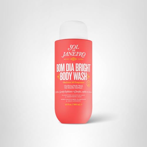 Ambient shot featuring Bom Dia Bright bottle and shower setting.