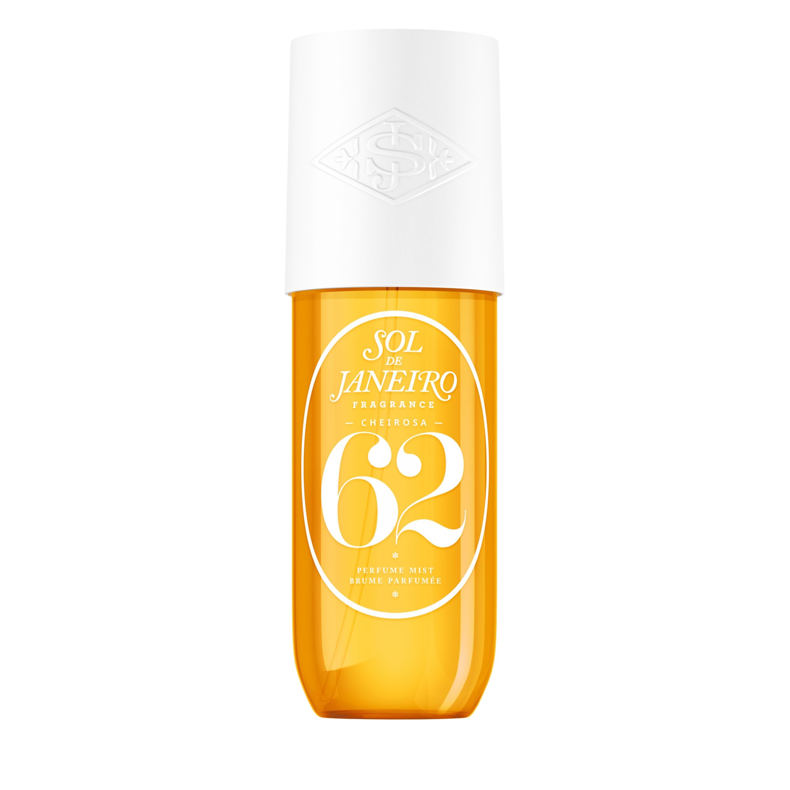 Sol de Janeiro Cheirosa 62 mist bottle with pistachio and vanilla notes for daily refresh
