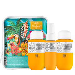 Sol de Janeiro Brazilian Joia conditioner bottle emphasizes weightless hydration and bond repair.