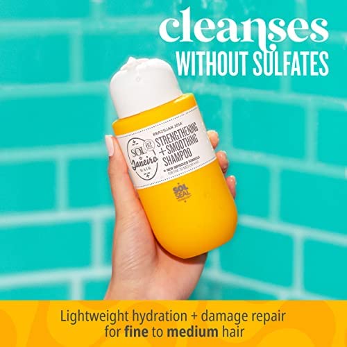 Sol de Janeiro Brazilian Joia shampoo tube highlights color-safe care for dyed hair.