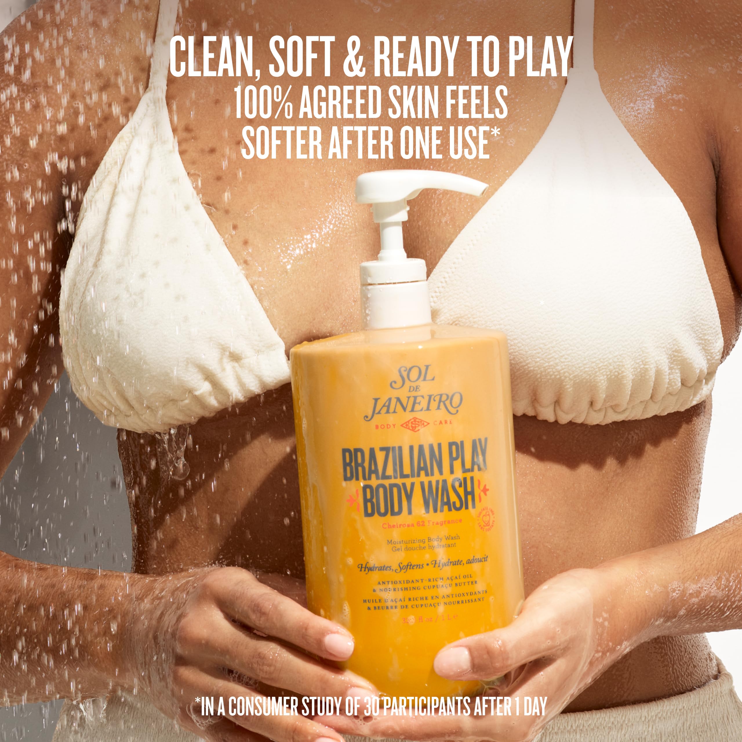 Sol de Janeiro Brazilian Play fragrance Cheirosa 62 with pistachio notes.