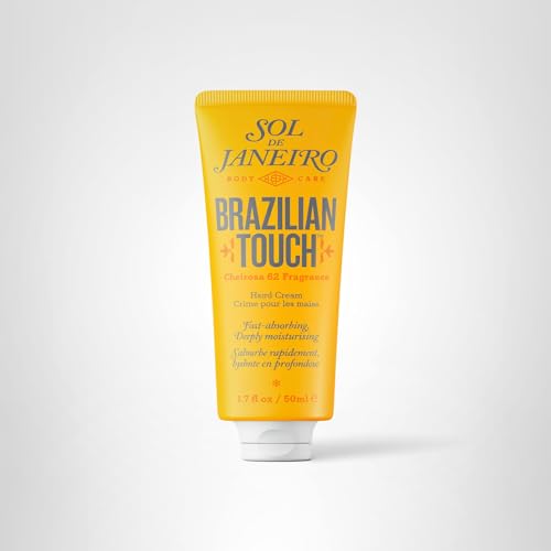 Sol de Janeiro Brazilian Touch, cuidado diario de manos con fragancia agradable.