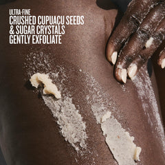 Cupuaçu seeds highlight in Sol de Janeiro Bum Bum Scrub ingredients