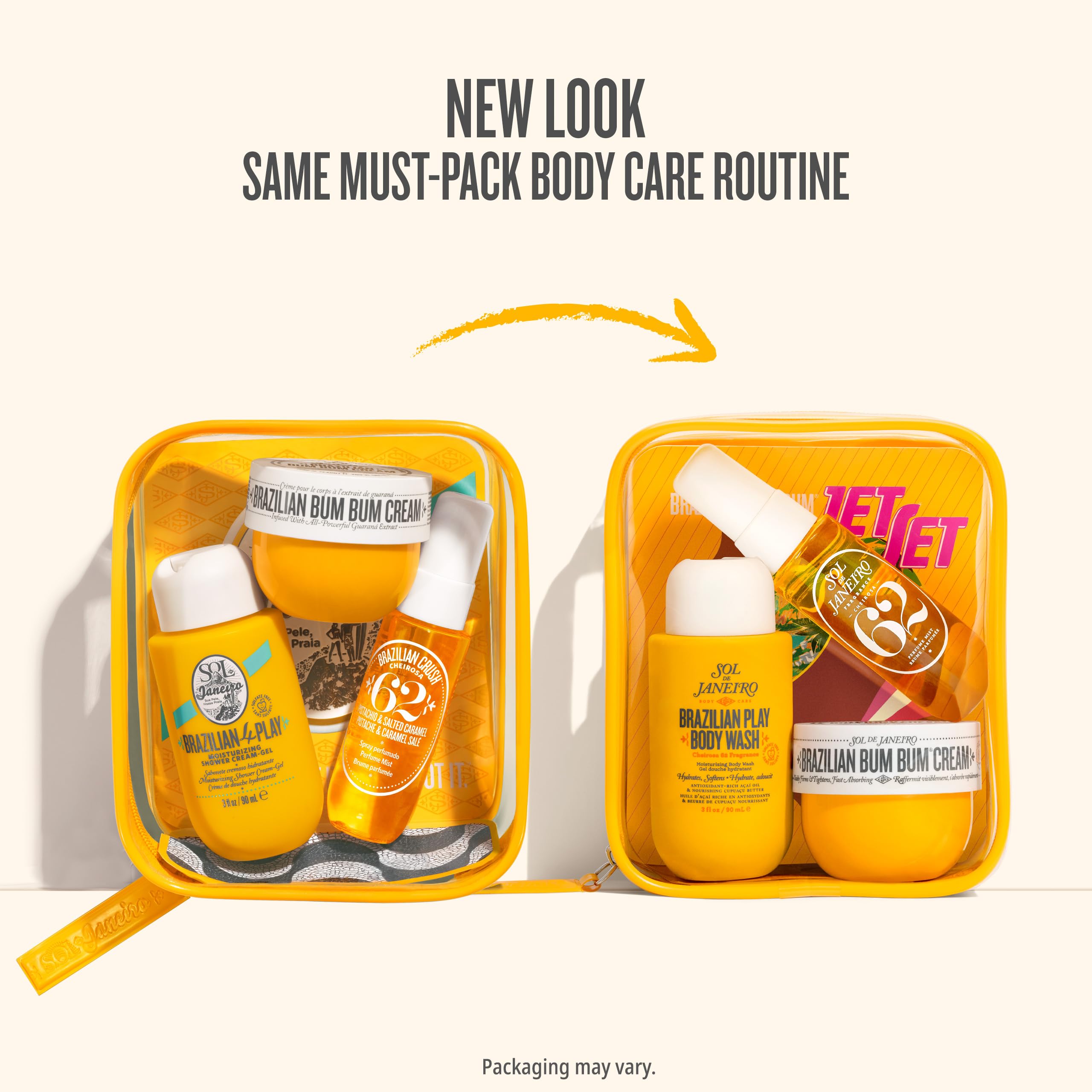 Sol de Janeiro Bum Bum Cream absorption during application.
