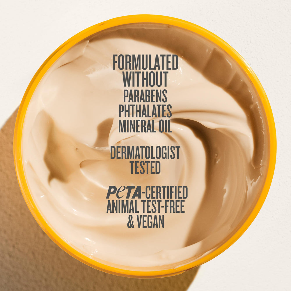 Sol de Janeiro Bum Bum Cream being spread smoothly for even finish.