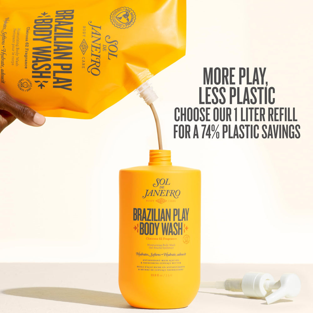 Sol de Janeiro Bum Bum Firmeza Oil for smoothing during a post-shower routine.