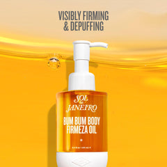 Sol de Janeiro Bum Bum Firmeza texture close-up hints at smooth, satin skin.