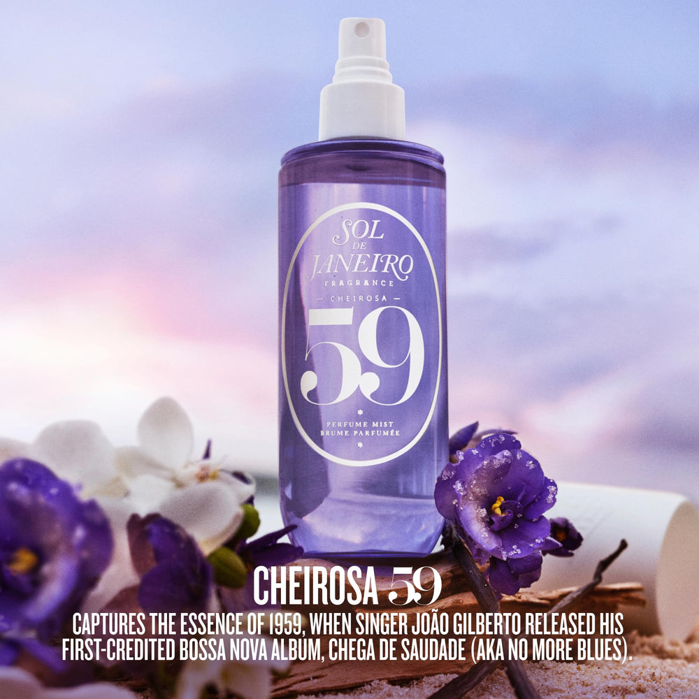 Sol de Janeiro Cheirosa 59 layering idea with other mists for customization.