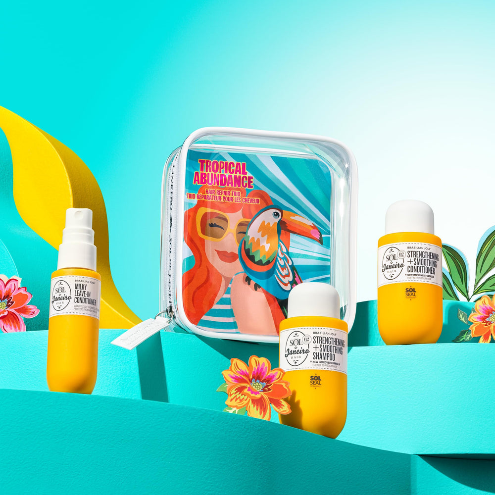 Sol de Janeiro Cheirosa 62 fragrance label hints at sunny gourmand scent.