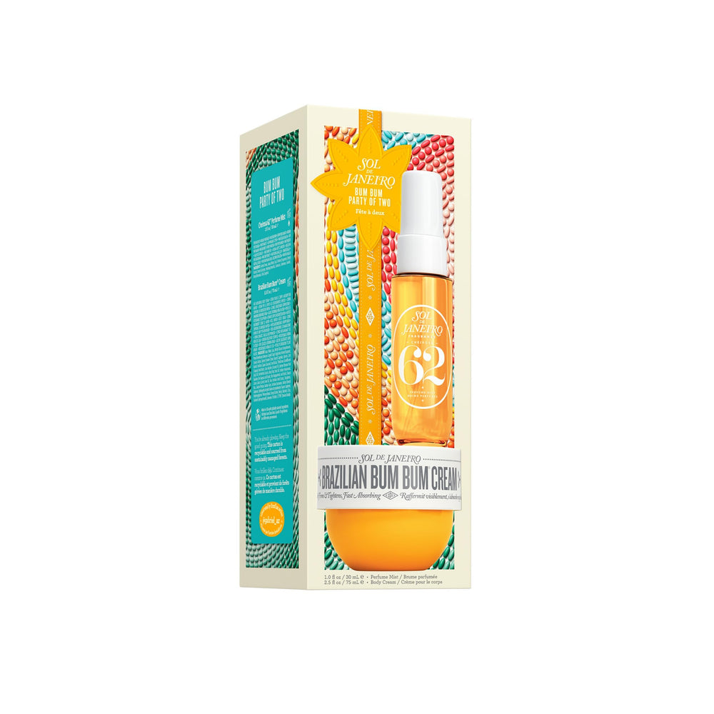 Sol de Janeiro Cheirosa 62 perfume mist 1oz bottle offers a warm, inviting scent.