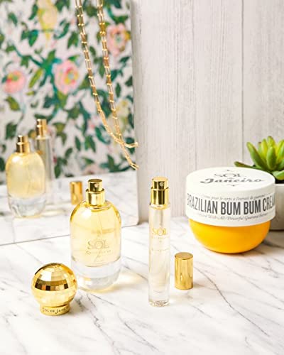 Display in vanity elevates daily routine with Sol de Janeiro beachy vibe