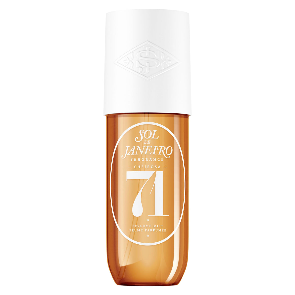 Sol de Janeiro Cheirosa '71 bottle for a warm vanilla scent on hair and skin.